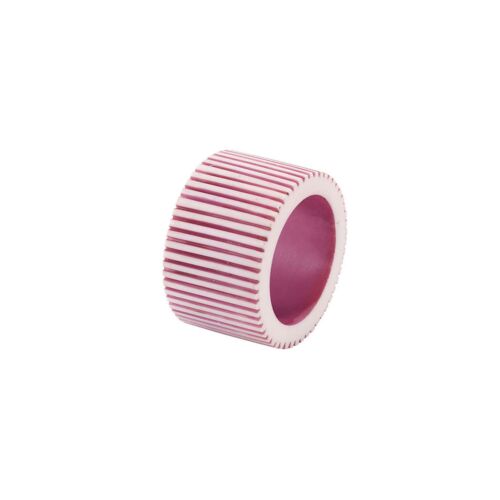 Bodrum Napkin Ring Pinstripe Berry