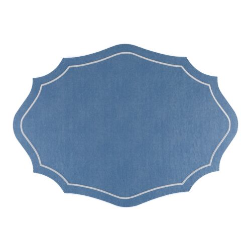 Bodrum Placemat Byzantine Iceberg & White