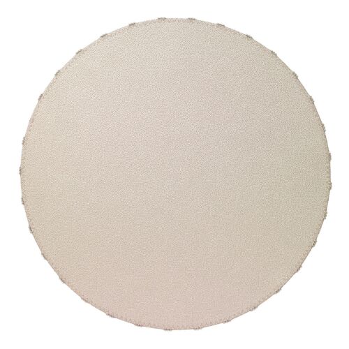 Bodrum Placemat Charm Pearl & Silver