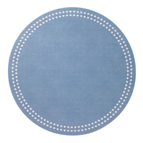 Bodrum Placemat Pearls Iceberg & White