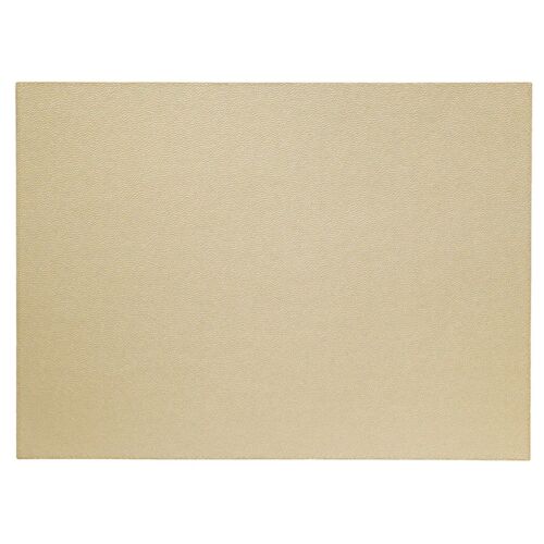 Bodrum Placemat Rectangle Skate Champagne