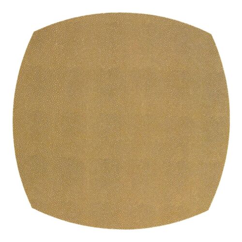 Bodrum Placemat Stingray Gold Elliptical