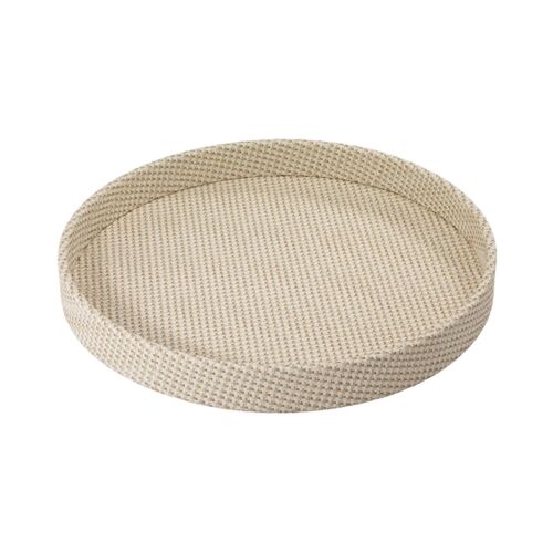 Bodrum Rattan Tray Beige