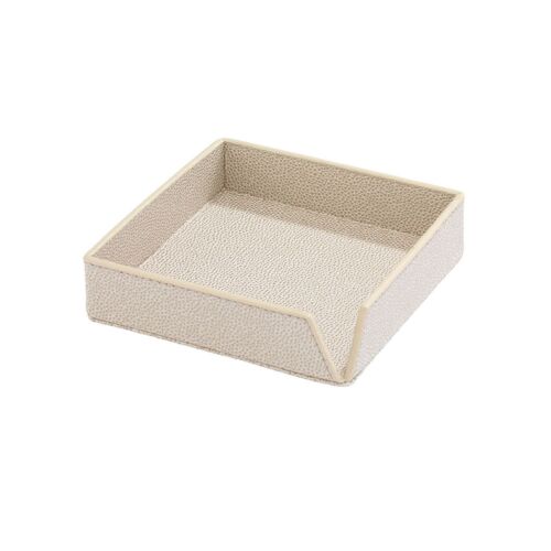 Bodrum Cocktail Napkin Box Skate Pearl