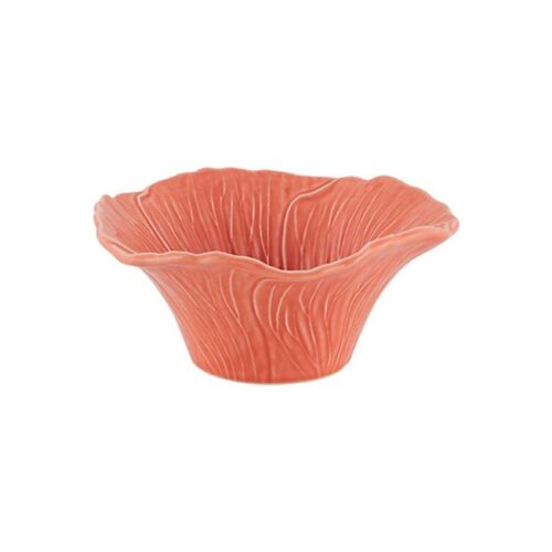  Bordallo Pinheiro Maria Flor Hollyhock Bowl