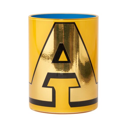 Bridie Hall Alphabet Pencil Cup A Yellow