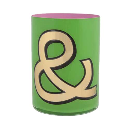 Bridie Hall Alphabet Pencil Cup & Green