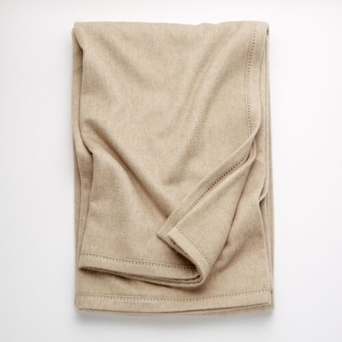 Cashmere Blanket Natural Brown