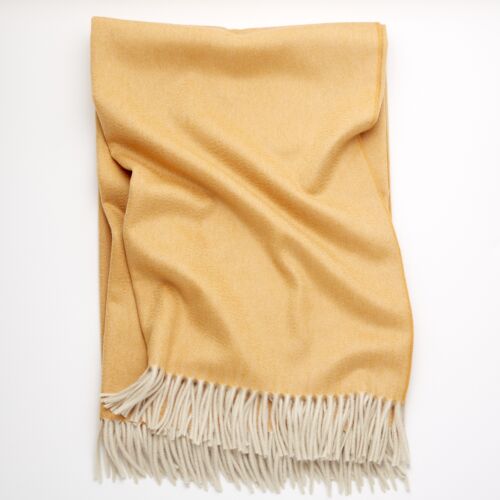 Cashmere Throw Marigold