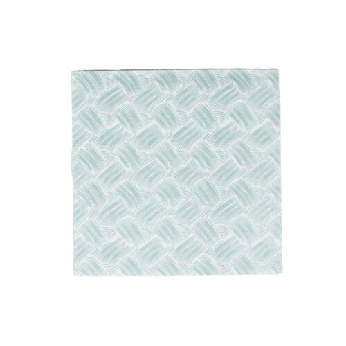 Caspari Paper Cocktail Napkin Pack/15 Basketry Mist