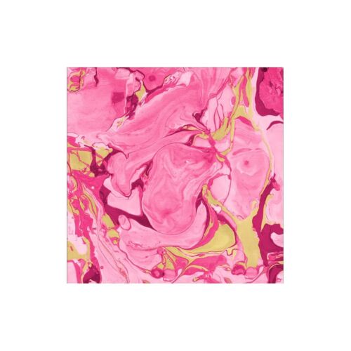 Caspari Paper Cocktail Napkin Pack/20 Marbled Rosa