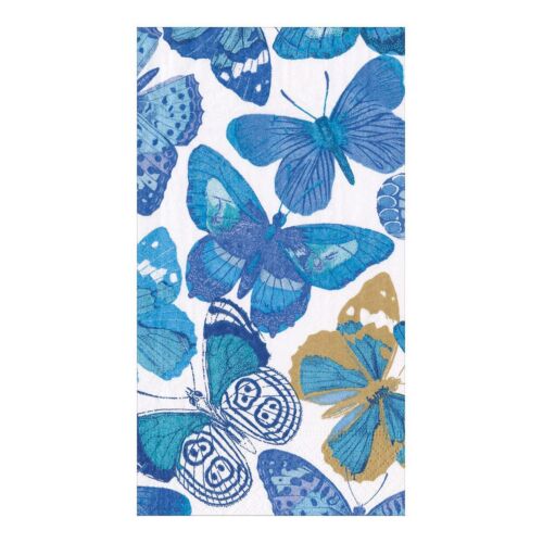 Caspari Paper Guest Towel Napkin Pack/15 Butterflies 