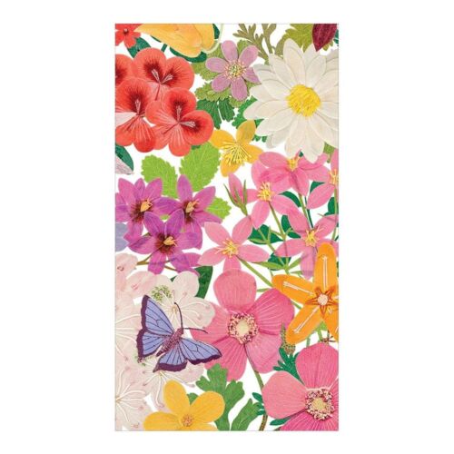 Caspari Paper Guest Towel Napkin Pack/15 Halsted Floral
