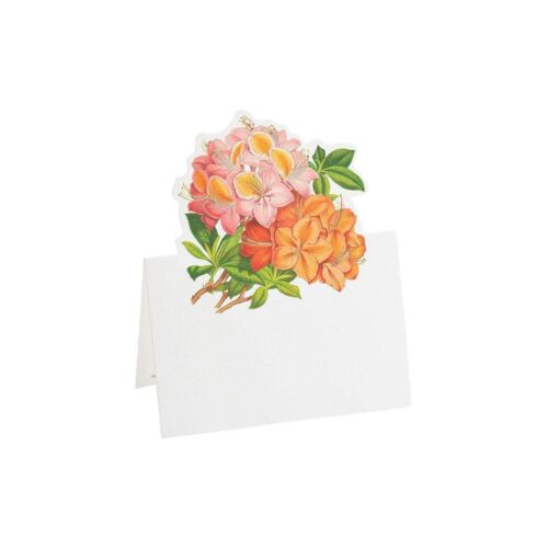 Caspari Place Card Pack/8 Die-Cut Jefferson's Garden Study 
