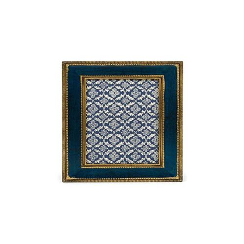  Cavallini Classico Blue Frame 3x3"