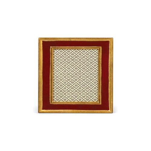  Cavallini Classico Red Frame 3x3"
