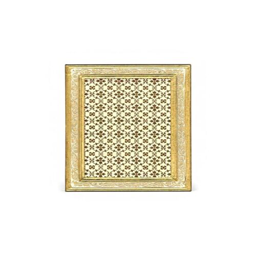  Cavallini Roma Cream Frame 3x3"
