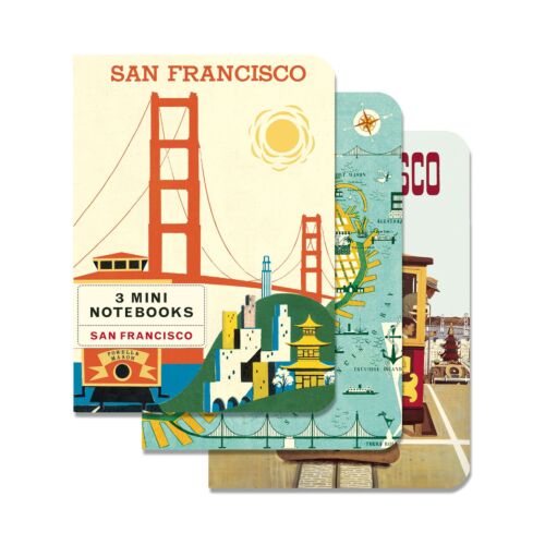 Cavallini San Francisco Mini Notebook Set