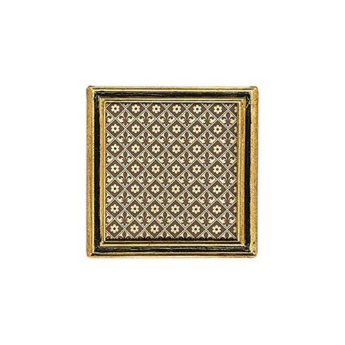  Cavallini Urbino Black Frame 3x3"