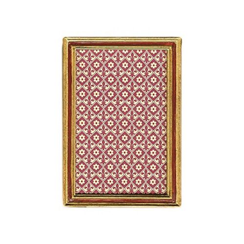  Cavallini Urbino Red Frame 5x7"