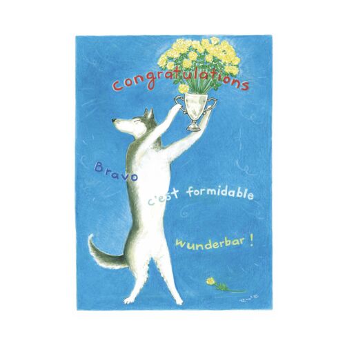 Ciao Bella Stationery Champ Note Card