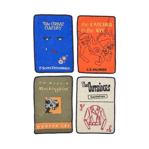  Cocktail Napkin Set/4 Great Books