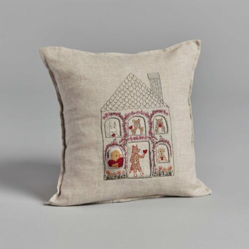 Coral & Tusk Pillow Home is Where the Heart Is 12"