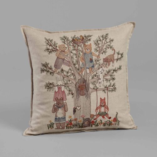 Coral & Tusk Pillow Tree of Fun 16"