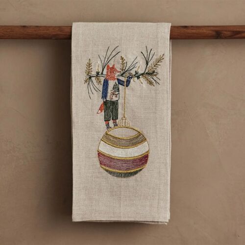 Coral & Tusk Towel Deck The Halls Fox