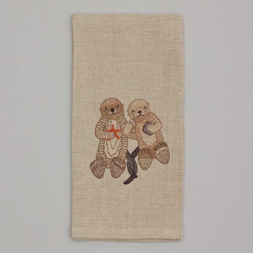 Coral & Tusk Towel Otters