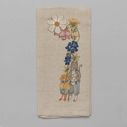 Coral & Tusk Towel Spring Parade Bluebonnet