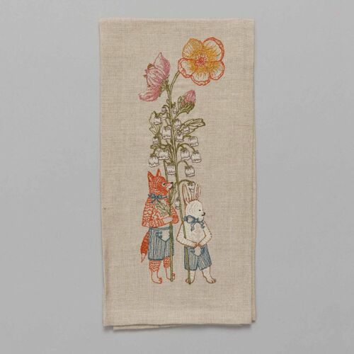Coral & Tusk Towel Spring Parade Lily