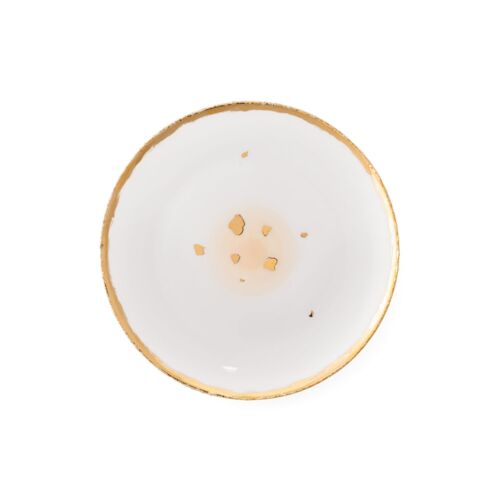 Coralla Maiuri Michelangelo Bianco Coupe Soup Plate