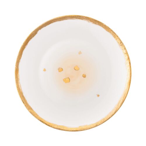 Coralla Maiuri Michelangelo Bianco Dinner Plate