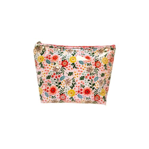 Cotton Cosmetic Bag Medium Posies