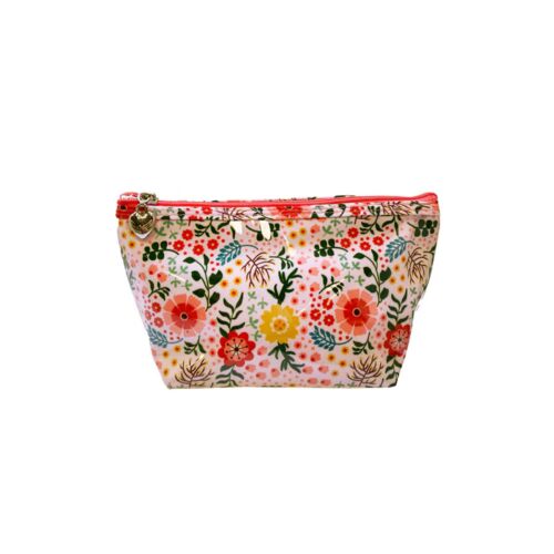 Cotton Cosmetic Bag Small Posies