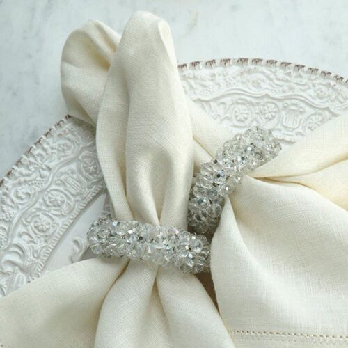 Crystal Napkin Ring Clear