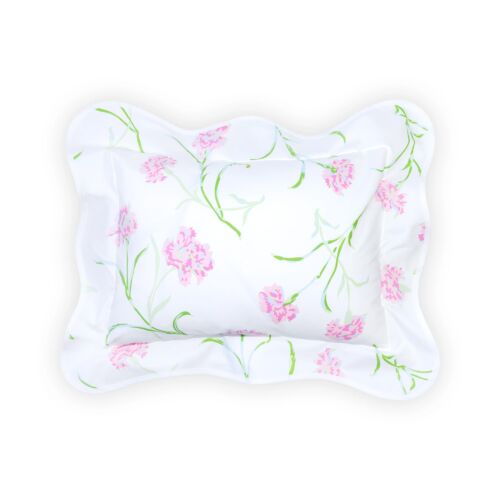 D. Porthault Carnations Boudoir Sham