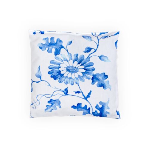 D. Porthault Scented Sachet Percale Mers de Chine Blue