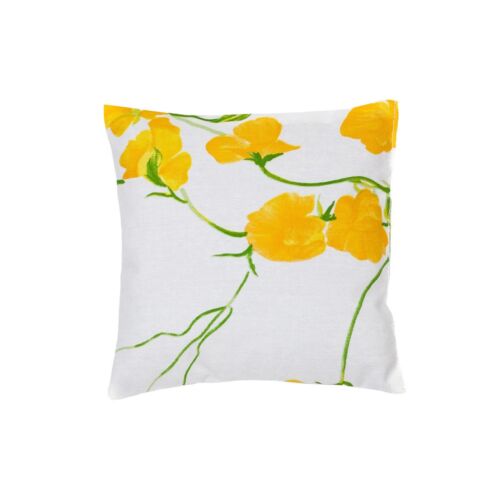 D. Porthault Scented Sachet Percale Pois De Senteur Yellow