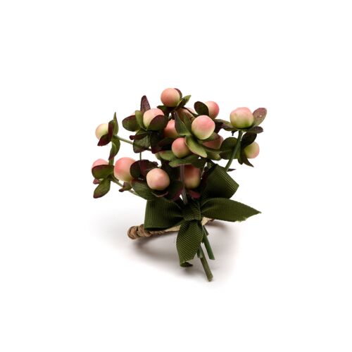 Deborah Rhodes Napkin Ring Spring Berry Pink