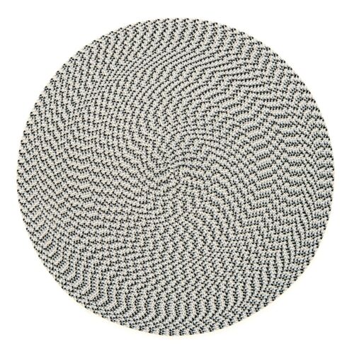 Deborah Rhodes Placemat Ikat Weave Black