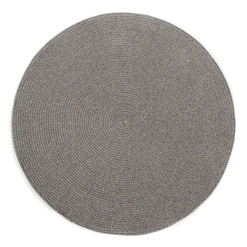 Deborah Rhodes Placemat Glimmer Gold & Colony Blue