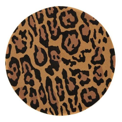 Deborah Rhodes Placemat Mod Animal Print Leopard