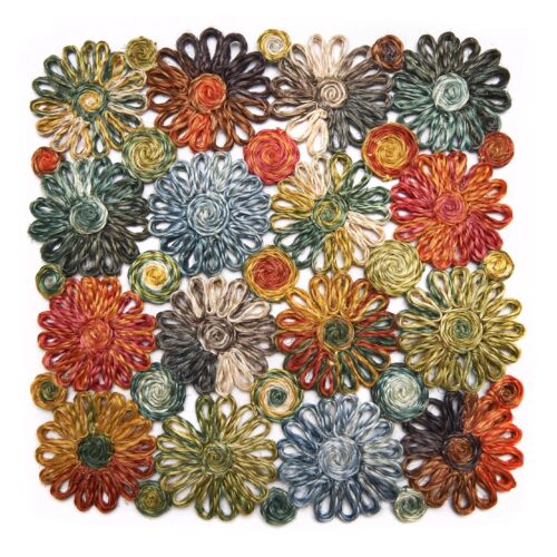 Deborah Rhodes Placemat Patchwork Daisy Grass