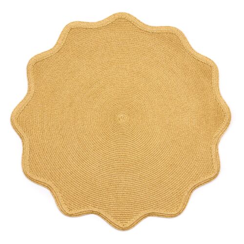 Deborah Rhodes Placemat Sun Disc Gold