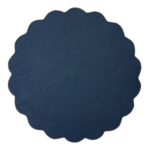 Deborah Rhodes Placemat Victoria Navy