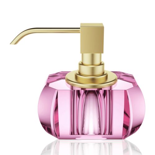  Decor Walther Soap Pump Kristall Pink & Gold