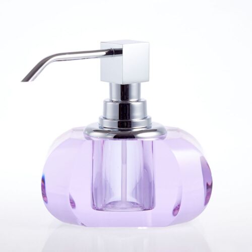  Decor Walther Soap Pump Kristall Violet & Chrome