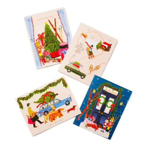 Elizabeth Grubaugh Home for the Holidays Card Set/12